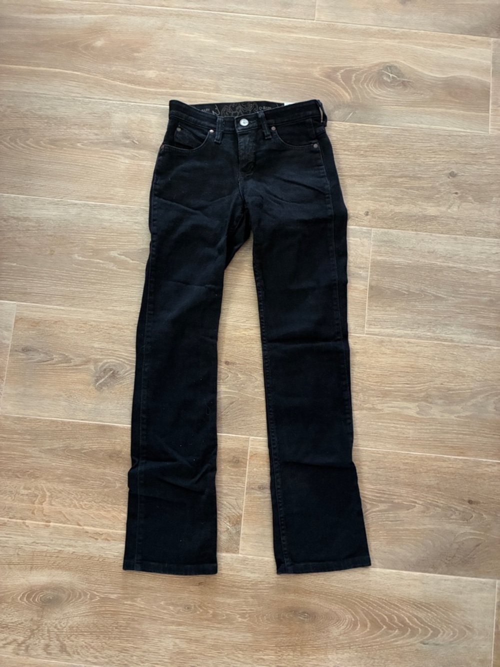 Wrangler Women’s Q-Baby Boot Cut Jeans - BLACK 0x34